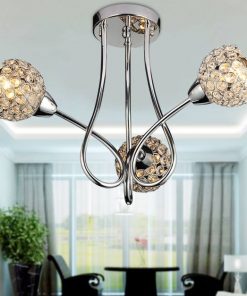 Đèn chùm trang trí phòng khách đẹp 023